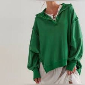 We The Free Green Sweatshirt